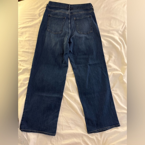 Old Navy Wow Wide Leg Jeans Size 10 - Picture 2 of 6